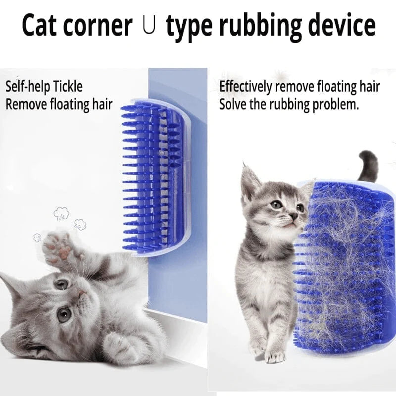 PawsBays™ Cat Corner Scratcher with Catnip